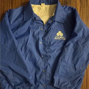 WOLF Blue and White Sportswear Jacket